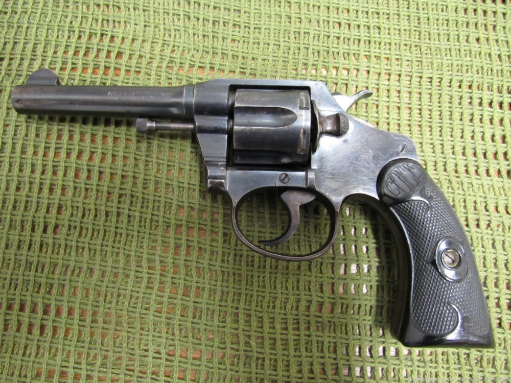Colt Police Positive .38 S&W 4” Double Action SA/DA Revolver, 1916 C&R-img-0