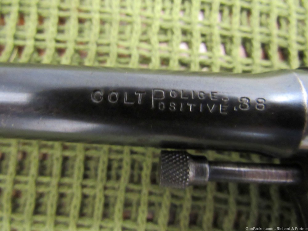Colt Police Positive .38 S&W 4” Double Action SA/DA Revolver, 1916 C&R-img-7