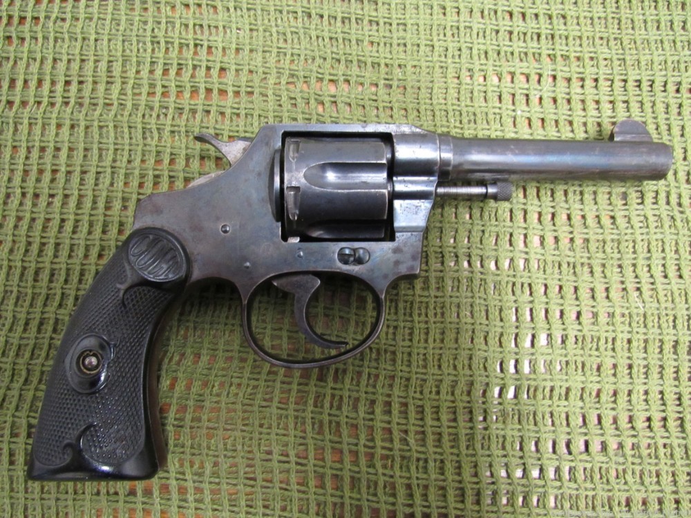 Colt Police Positive .38 S&W 4” Double Action SA/DA Revolver, 1916 C&R-img-1