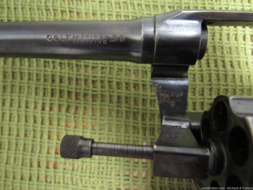 Colt Police Positive .38 S&W 4” Double Action SA/DA Revolver, 1916 C&R-img-24