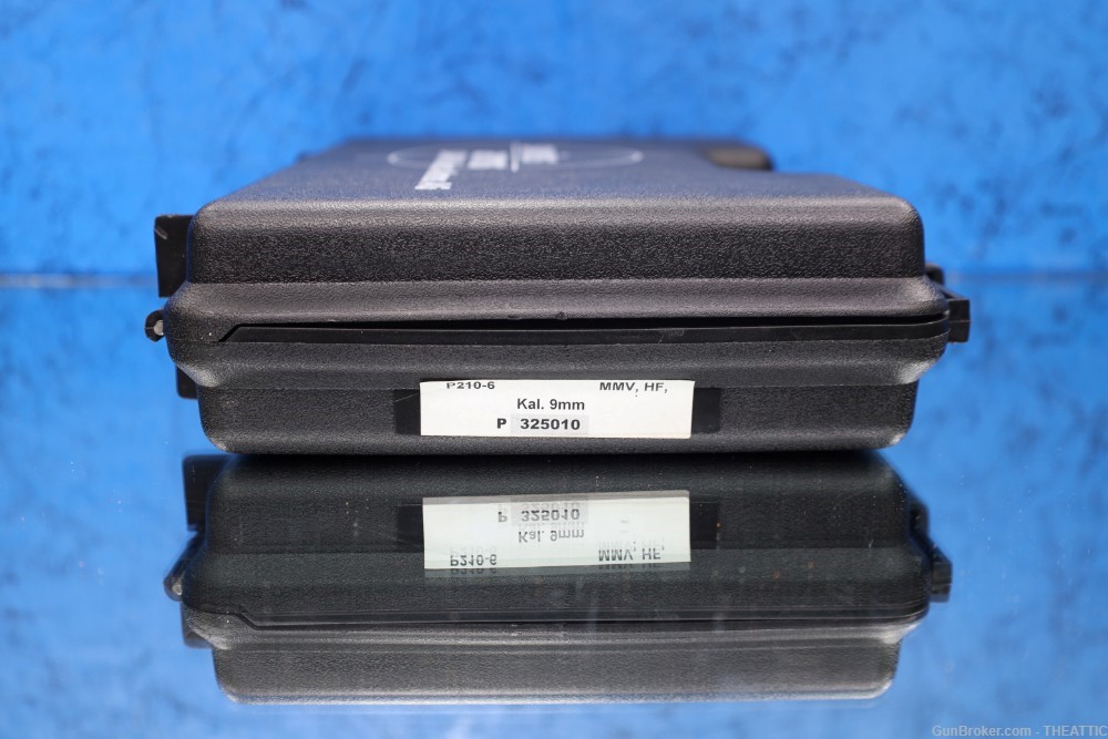 RARE SWISS MADE SIG P210 HEAVY FRAME 9MM W/BOX & MANUAL MFG 2002 NICE COND!-img-56