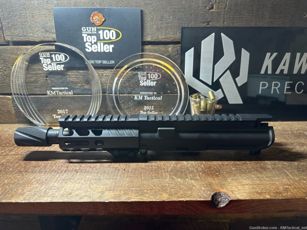 AR15 4.75" Shorty 300 BLK Assembled Pistol Upper NO AR 15 BCG OR CH ARP -img-1