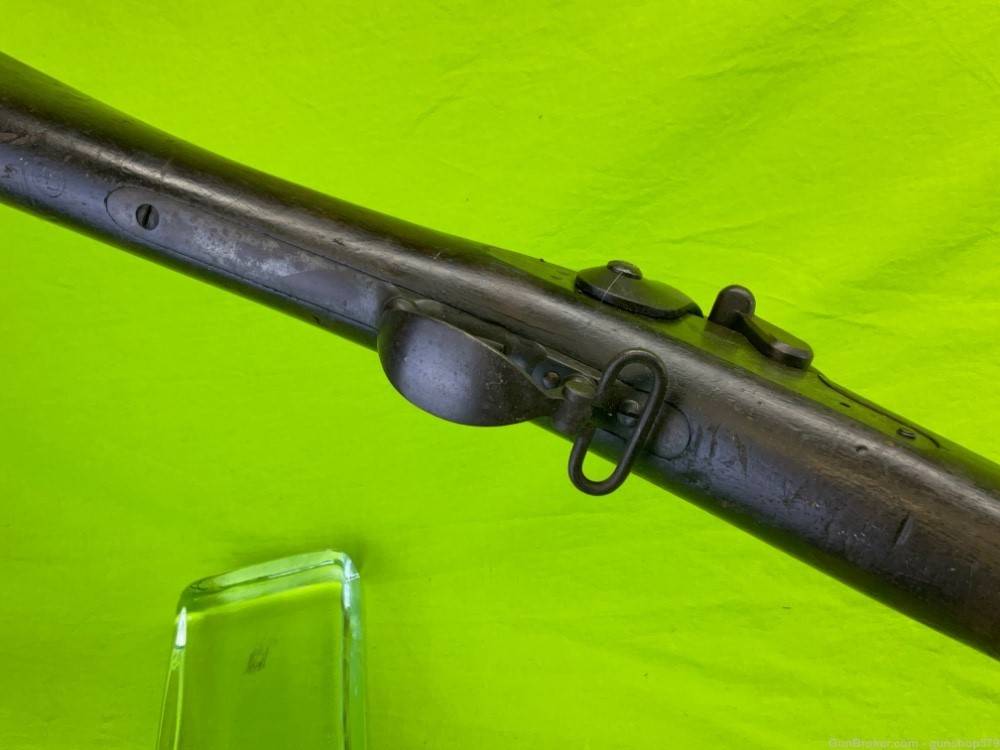 Springfield Armory 1873 Trap Door Rifle 45-70 Govt Rack Marked Antique US-img-16