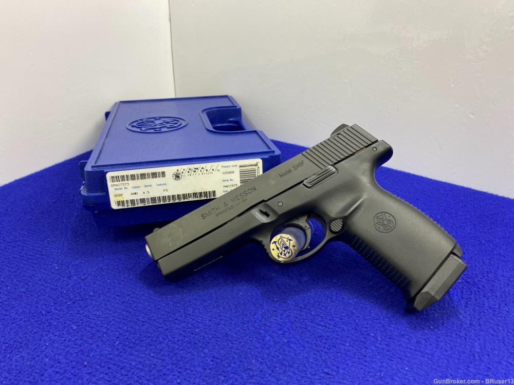 Smith Wesson SW9F 9mm Black 4.5" *FANTASTIC SEMI-AUTOMATIC PISTOL*-img-2