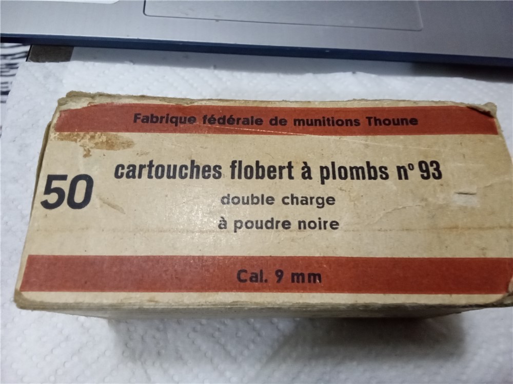 Vintage 9MM Flobart shotgun shells-16 ct.-img-1
