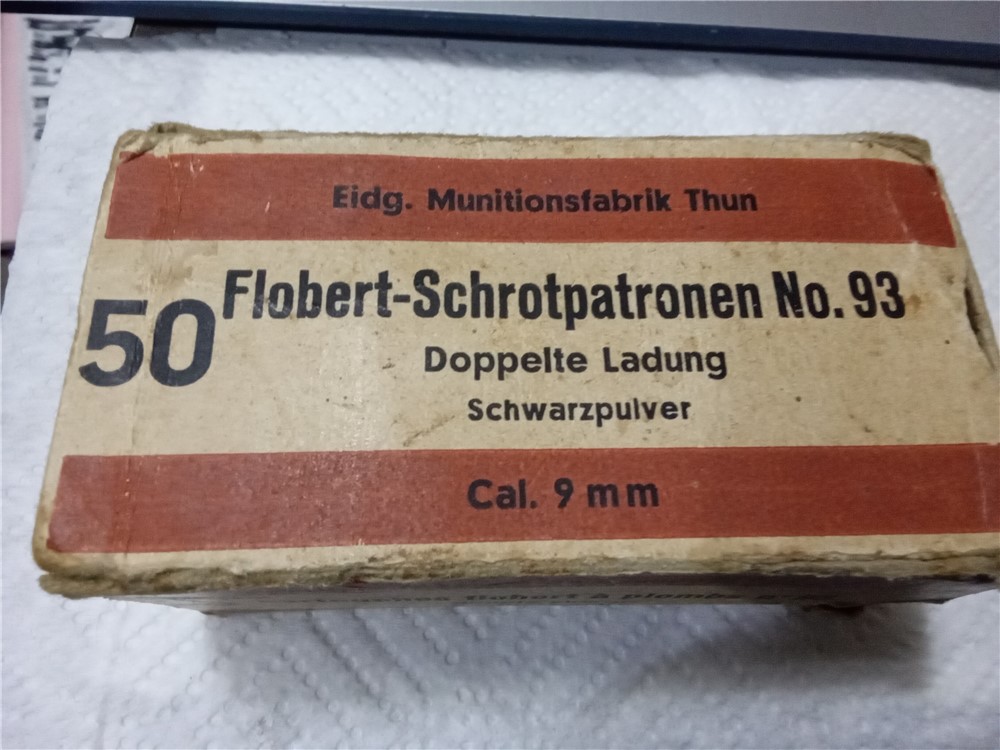 Vintage 9MM Flobart shotgun shells-16 ct.-img-0