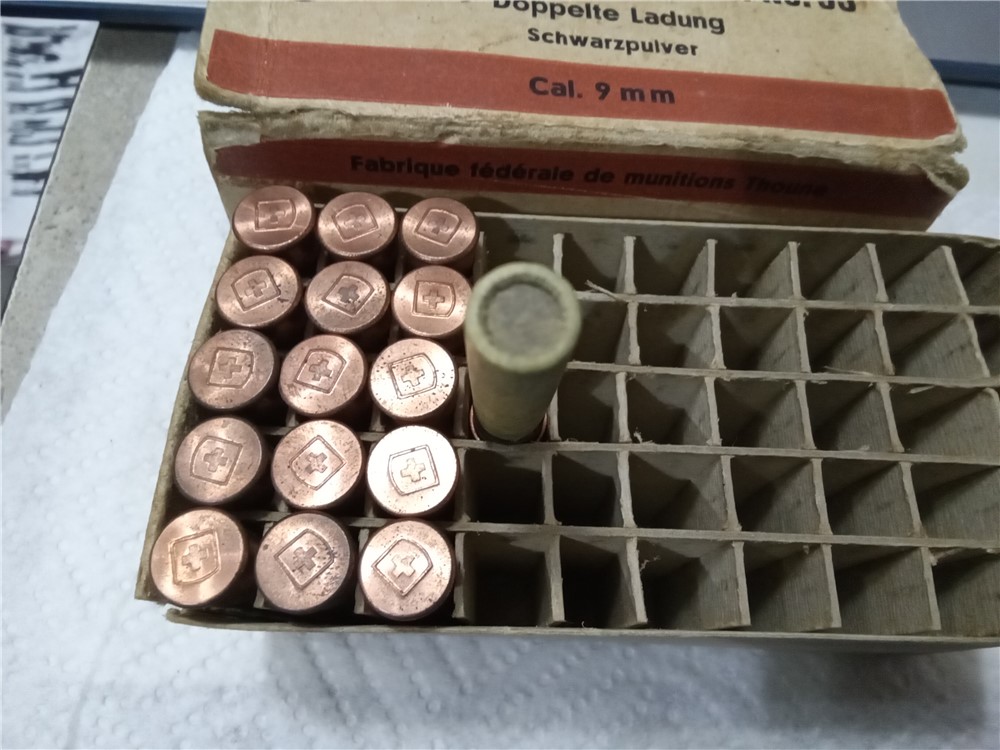 Vintage 9MM Flobart shotgun shells-16 ct.-img-3
