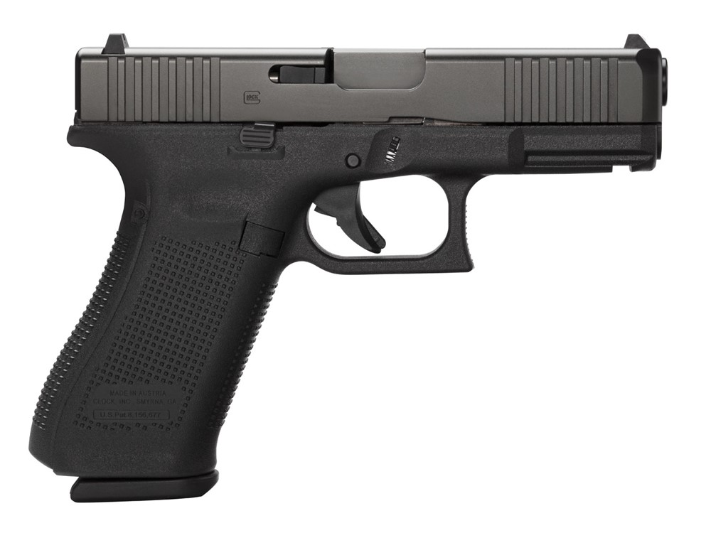 Glock 45 Compact Gen5 Striker Fired 9mm Pistol 4.02 17+1 Matte-img-2