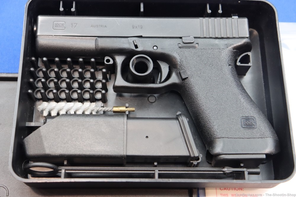 Glock Model G17 GEN1 Pistol 1985 MFG 4.5" PENCIL BARREL 17 Generation 1 9MM-img-1