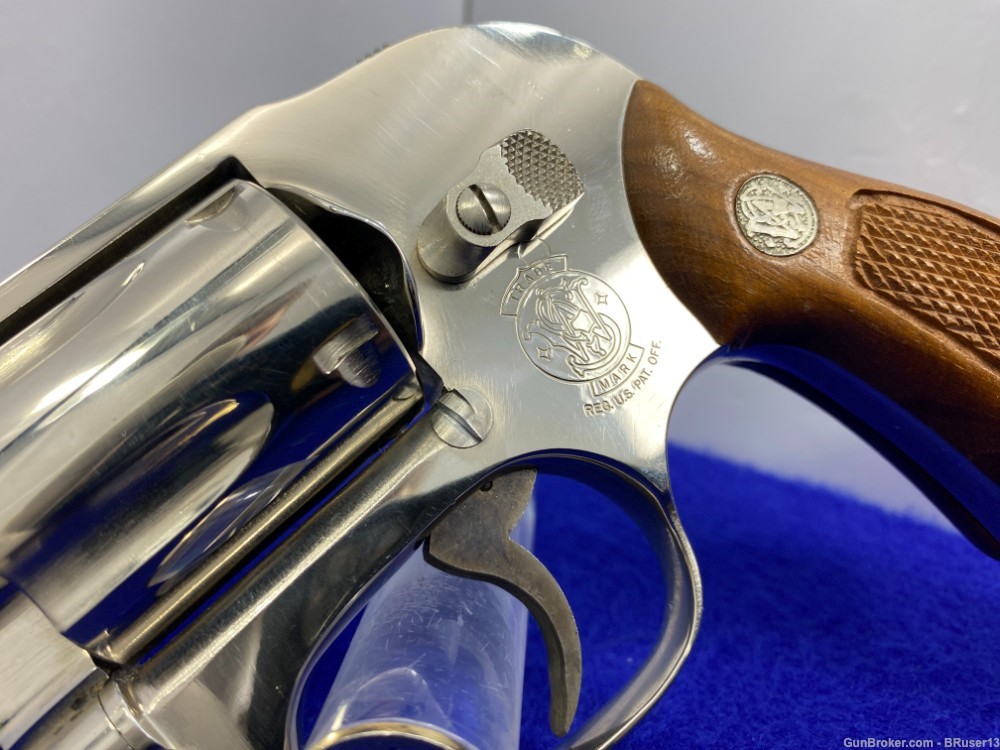 1982 Smith Wesson 38 No Dash .38spl Nickel *BODYGUARD AIRWEIGHT MODEL*-img-8