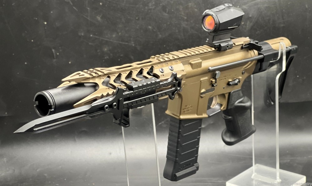 AR15 5" Burnt Brnze Five-Seven War Lance SCW Pistol Echo Trigger AR15-img-6