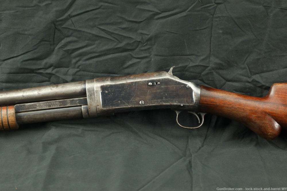 Winchester Model 1897 M97 ’97 Takedown 20” 12 GA Pump Shotgun, 1900 C&R-img-11