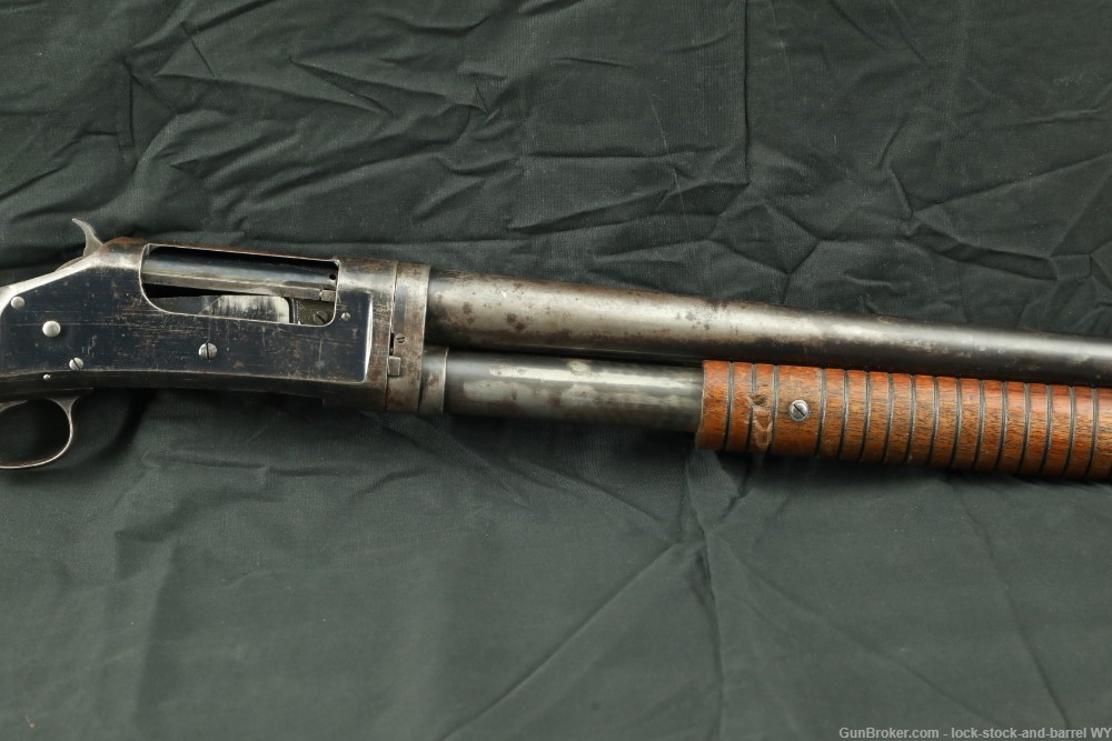 Winchester Model 1897 M97 ’97 Takedown 20” 12 GA Pump Shotgun, 1900 C&R-img-5