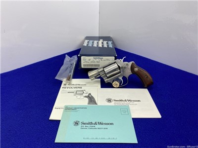 1989 Smith Wesson 60 .38spl *UNFLUTED CYLINDER- ONLY 500 EVER MADE*