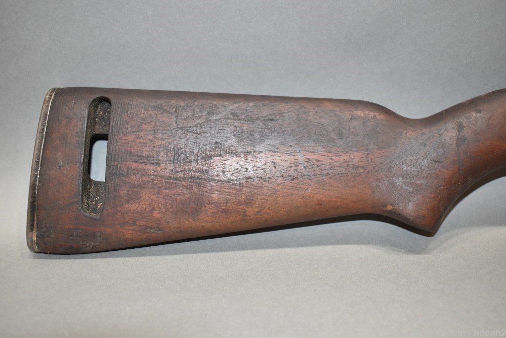 USGI M1 Carbine Wood Stock Partial Markings-img-1