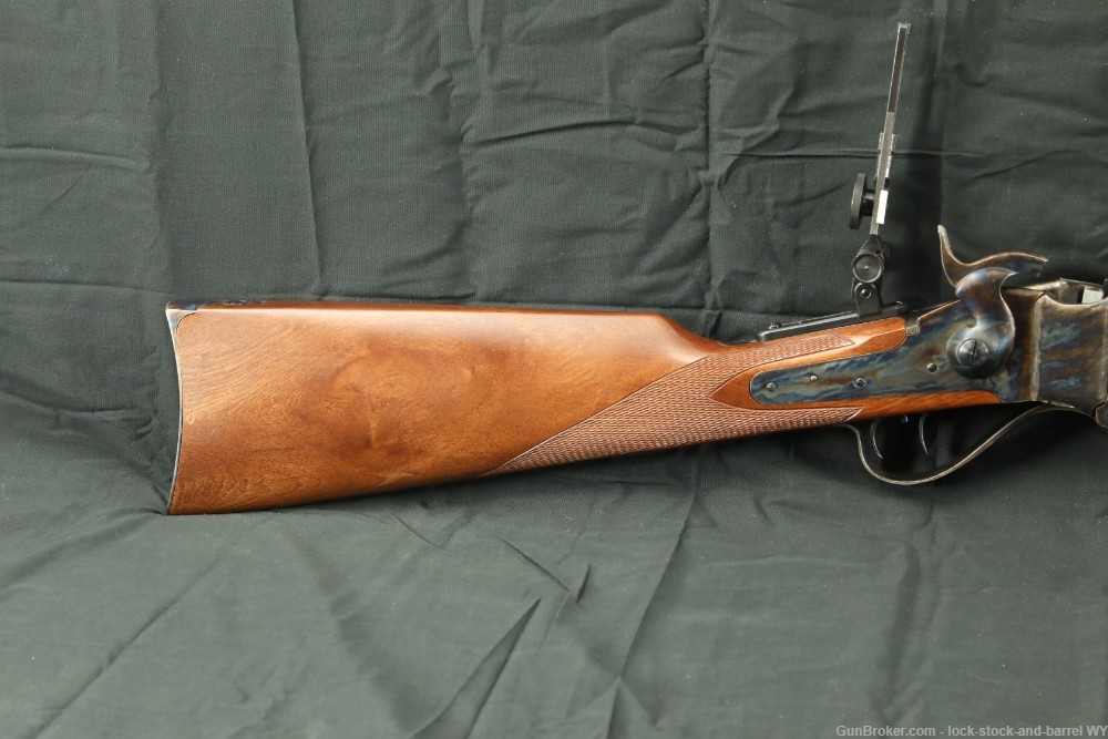 Italian Pedersoli Sharps Model 1874 32” 45-70 U.S. Gov Single Shot Rifle-img-3
