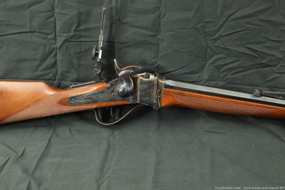 Italian Pedersoli Sharps Model 1874 32” 45-70 U.S. Gov Single Shot Rifle-img-4