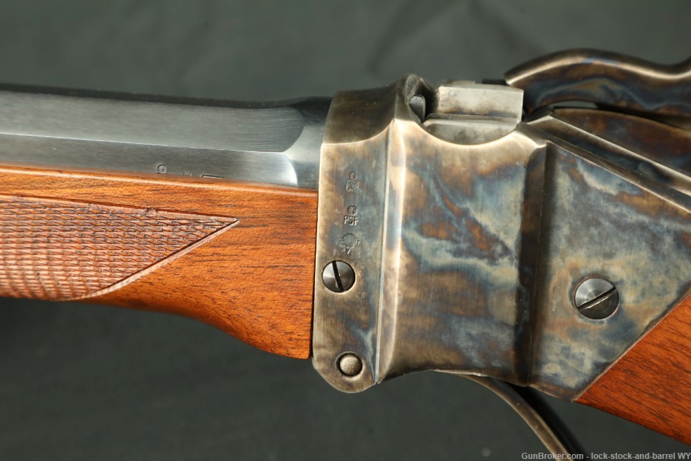 Italian Pedersoli Sharps Model 1874 32” 45-70 U.S. Gov Single Shot Rifle-img-27