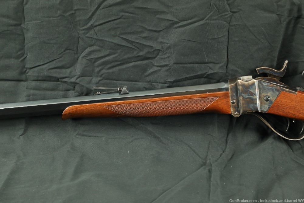 Italian Pedersoli Sharps Model 1874 32” 45-70 U.S. Gov Single Shot Rifle-img-11