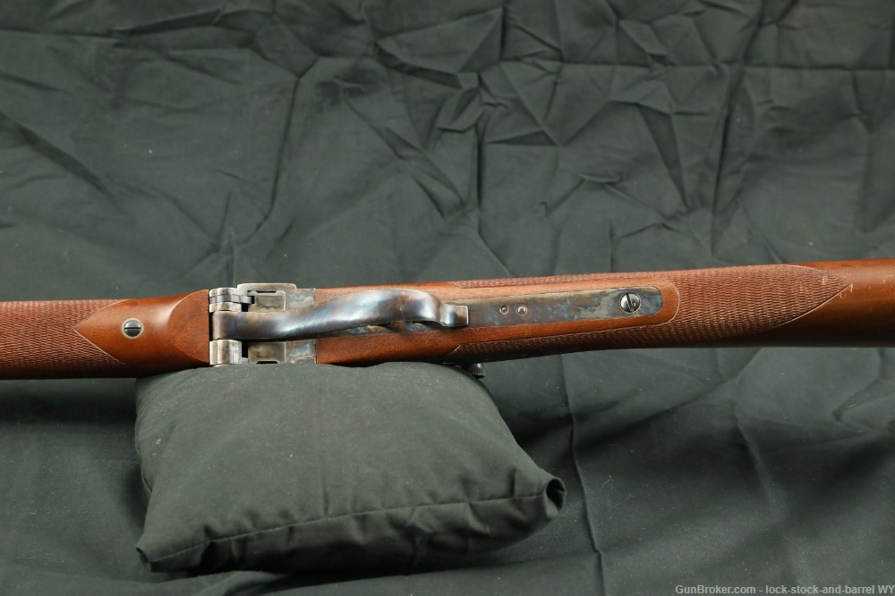 Italian Pedersoli Sharps Model 1874 32” 45-70 U.S. Gov Single Shot Rifle-img-21