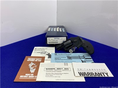 1992 Smith Wesson 42 .38 SPL Blue *SHROUDED HAMMER CENTENNIAL AIRWEIGHT*