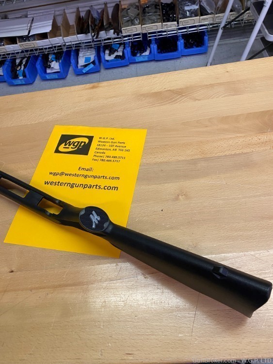 Marlin parts, used factory 795 black synthetic stock as new-img-0