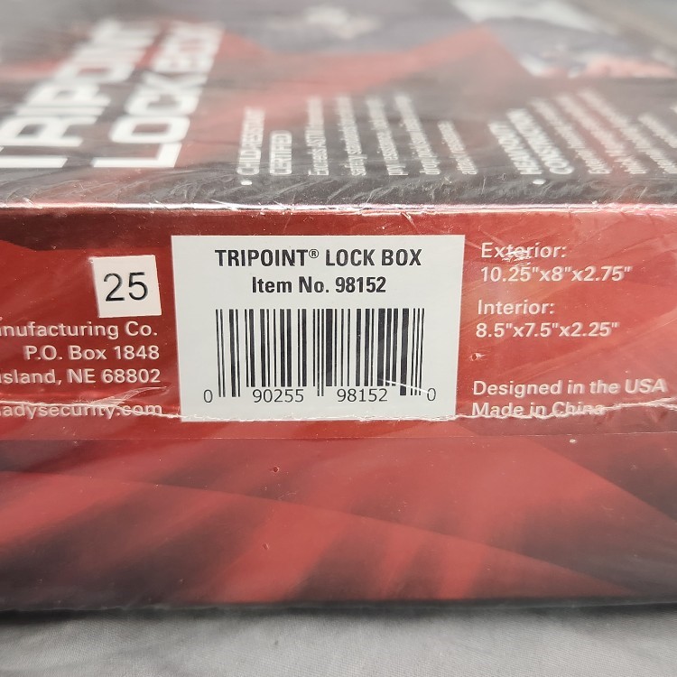 Hornady TriPoint pistol lock box new 98152-img-4