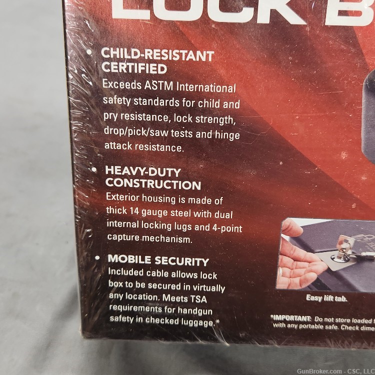 Hornady TriPoint pistol lock box new 98152-img-5
