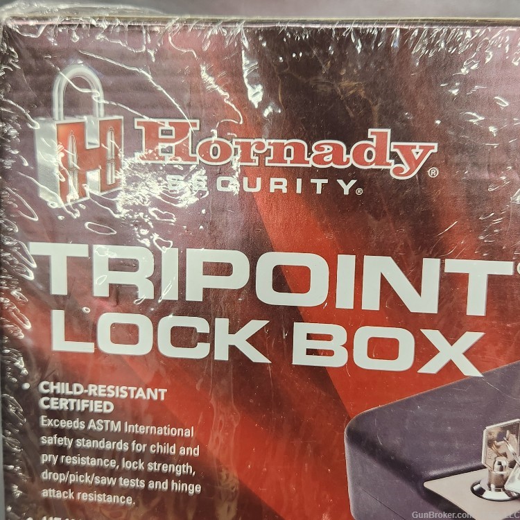 Hornady TriPoint pistol lock box new 98152-img-1