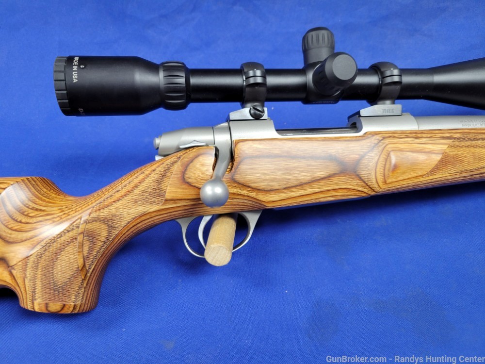 Sako Model 85 Varmint Bolt Action .22-250 Rem. Rifle w/ Burris Scope-img-4