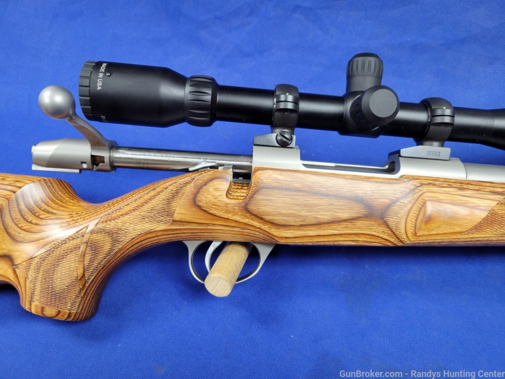 Sako Model 85 Varmint Bolt Action .22-250 Rem. Rifle w/ Burris Scope-img-5
