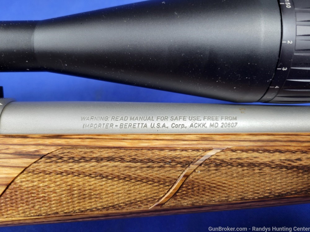 Sako Model 85 Varmint Bolt Action .22-250 Rem. Rifle w/ Burris Scope-img-21