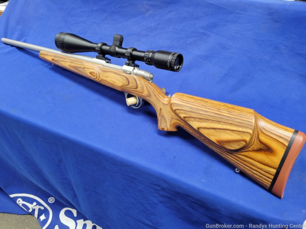 Sako Model 85 Varmint Bolt Action .22-250 Rem. Rifle w/ Burris Scope-img-1