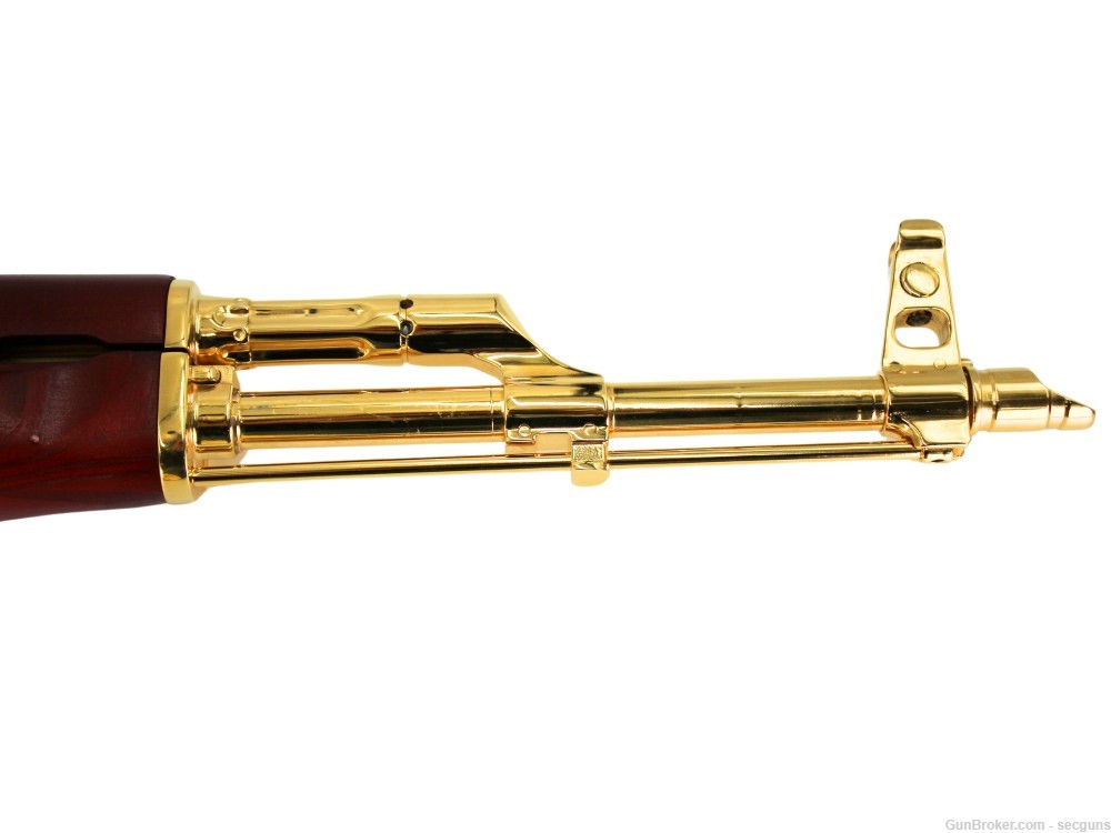 Riley Defense 24K Gold Plated AK 10 Round Semi-Auto *DAMAGED*-img-7