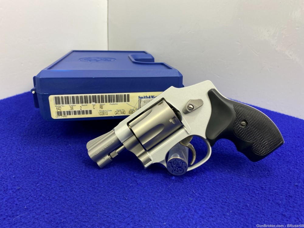 Smith Wesson 642-1 Pre-Lock .38 Spl *AWESOME .38 CENTENNIAL AIRWEIGHT*-img-2