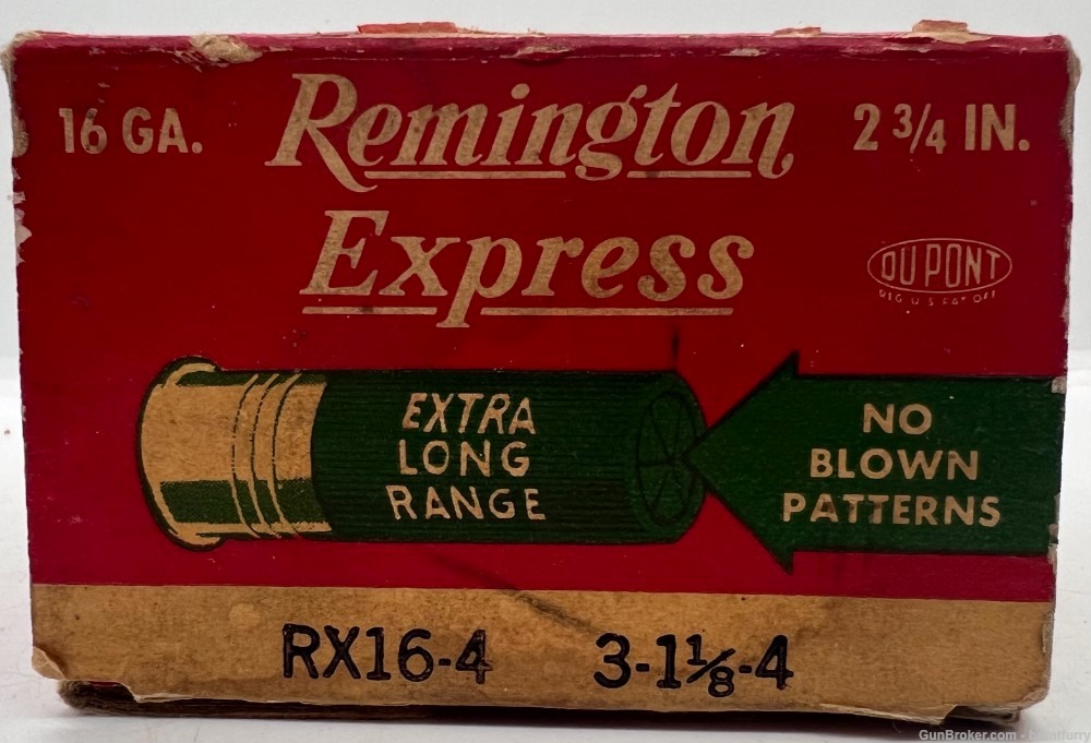 22 Remington Express EXTRA LONG RANGE SMOKELESS WETPROOF SHOT SHELLS 16 GA-img-5