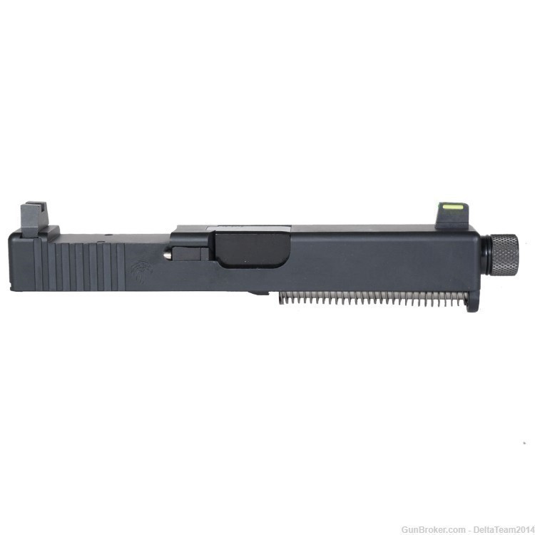 9mm Complete Pistol Slide - Glock 19 Gen 1-3 Compatible - Assembled-img-1