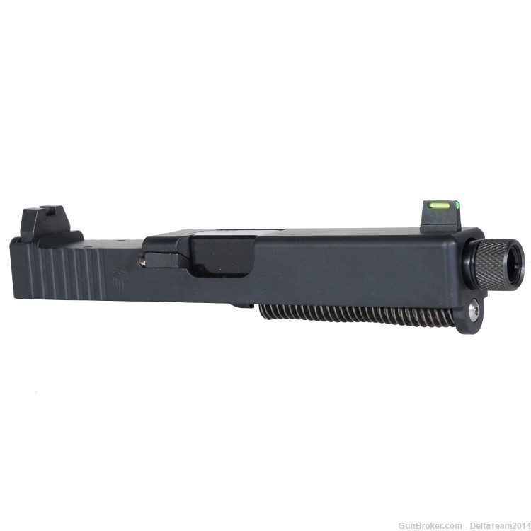 9mm Complete Pistol Slide - Glock 19 Gen 1-3 Compatible - Assembled-img-0