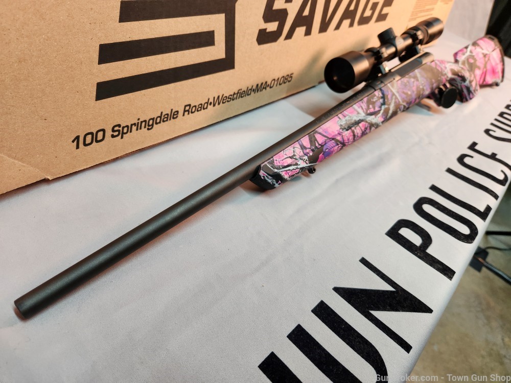 SAVAGE AXIS COMPACT 223REM MUDDY GIRL NEW! PENNY AUCTION!-img-10