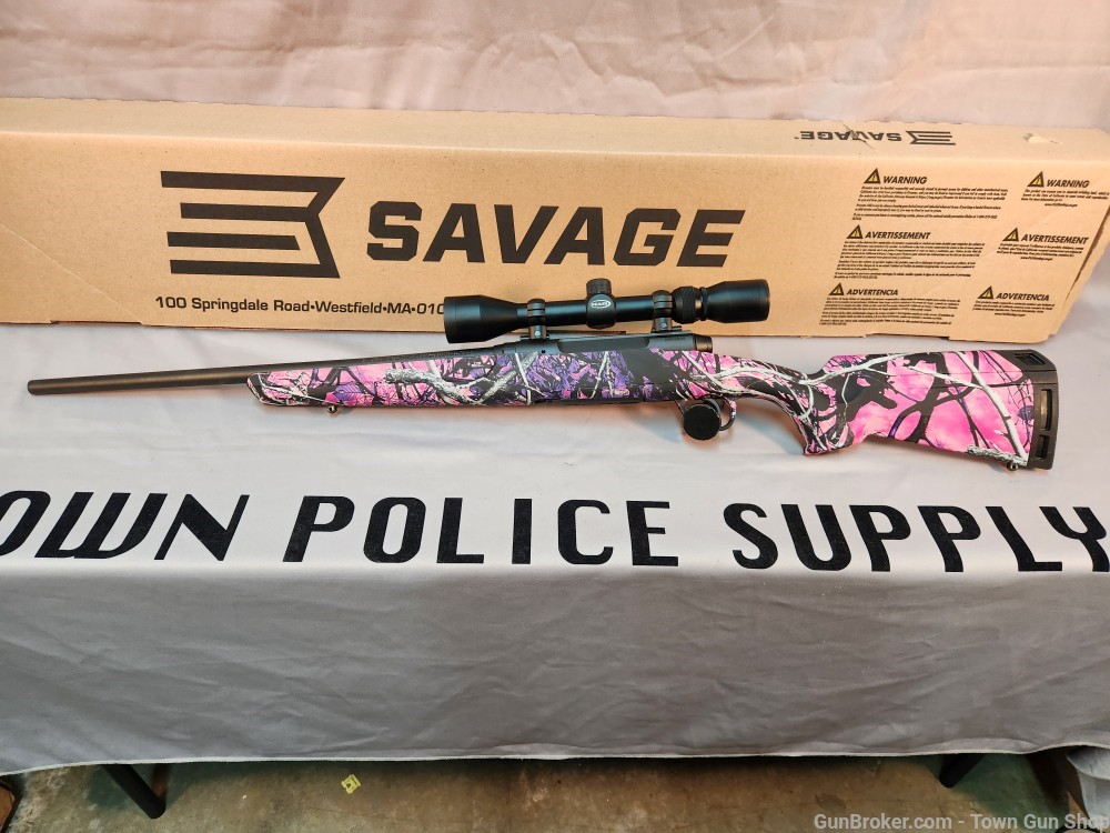 SAVAGE AXIS COMPACT 223REM MUDDY GIRL NEW! PENNY AUCTION!-img-9