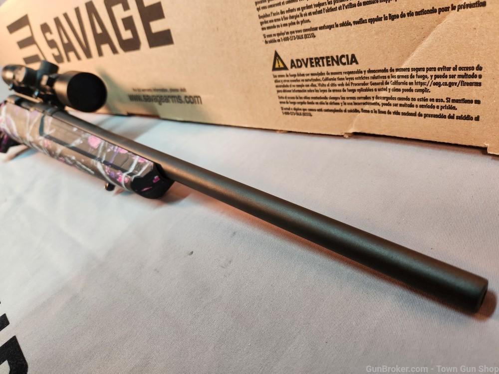 SAVAGE AXIS COMPACT 223REM MUDDY GIRL NEW! PENNY AUCTION!-img-6
