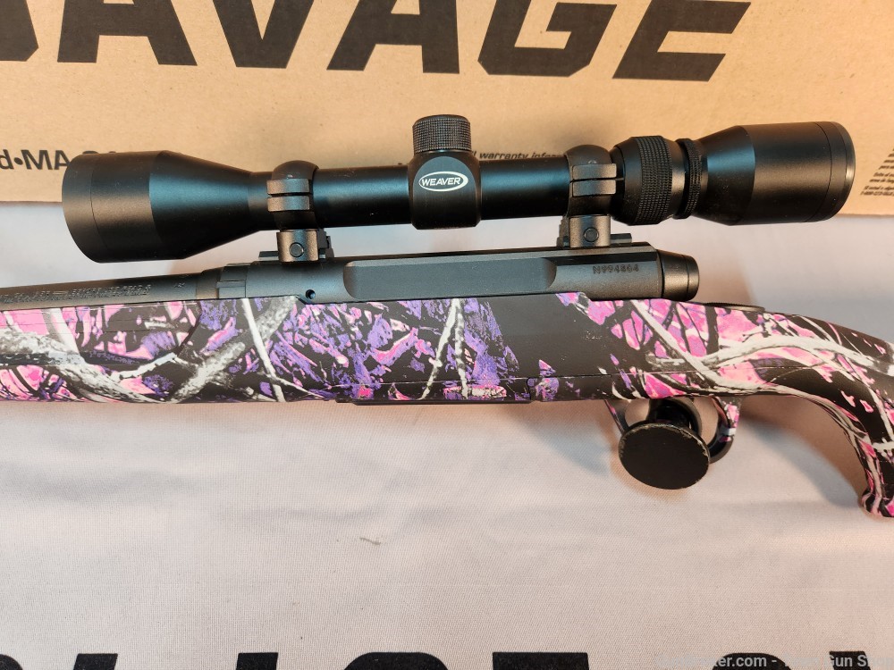 SAVAGE AXIS COMPACT 223REM MUDDY GIRL NEW! PENNY AUCTION!-img-15