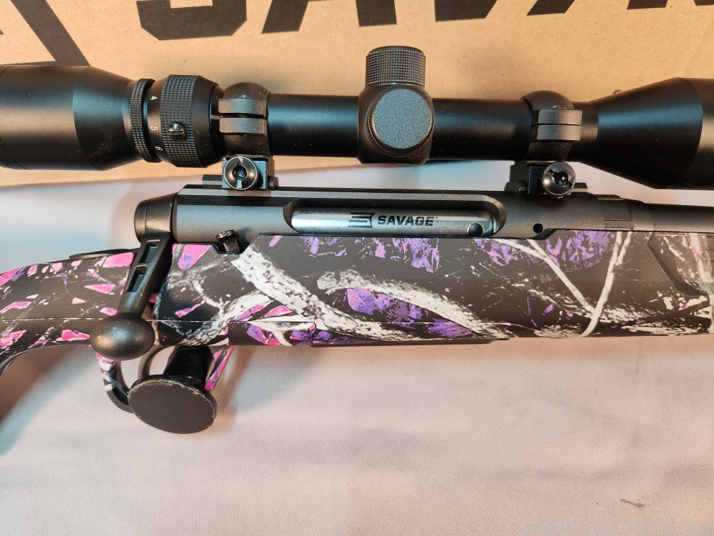 SAVAGE AXIS COMPACT 223REM MUDDY GIRL NEW! PENNY AUCTION!-img-4