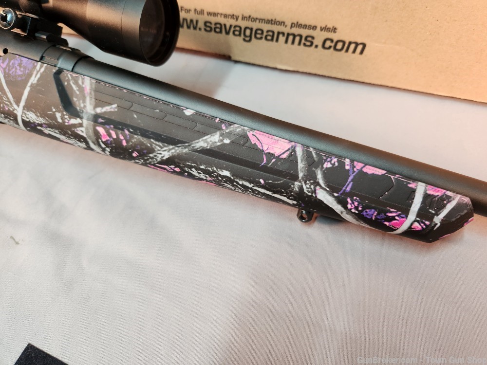 SAVAGE AXIS COMPACT 223REM MUDDY GIRL NEW! PENNY AUCTION!-img-5