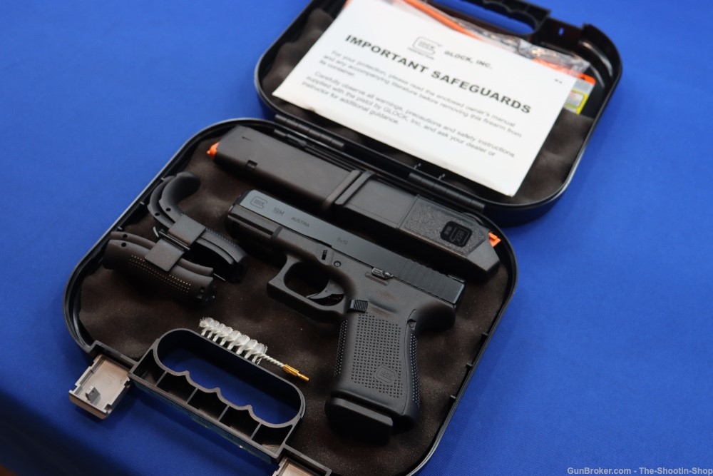 Glock Model G19M FBI Pistol 9MM NDLC 19M 15RD GEN 5 4" M Barrel LE BOX RARE-img-1