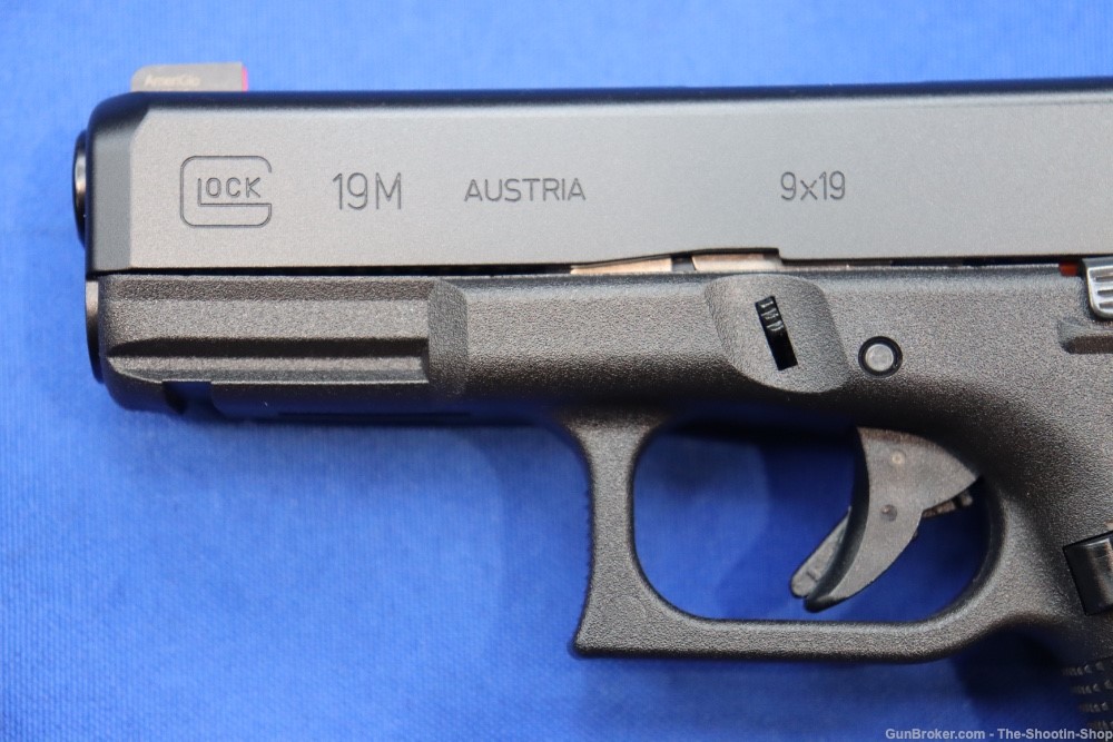 Glock Model G19M FBI Pistol 9MM NDLC 19M 15RD GEN 5 4" M Barrel LE BOX RARE-img-4