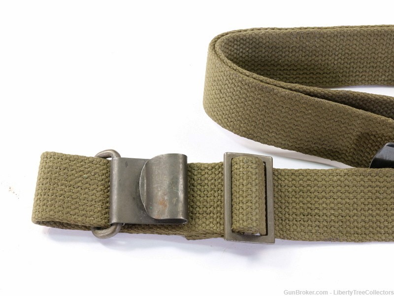 US WW2 DATED M1 Garand Rifle Sling EXCELLENT-img-1