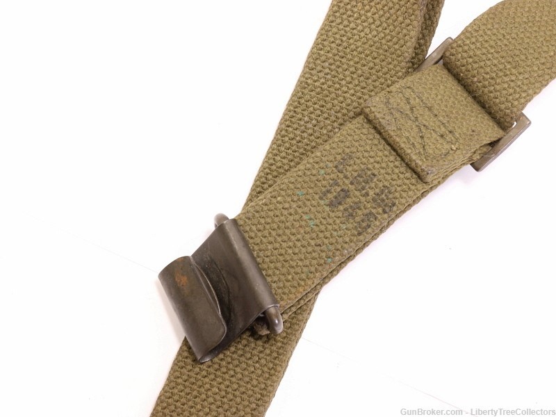 US WW2 DATED M1 Garand Rifle Sling EXCELLENT-img-3