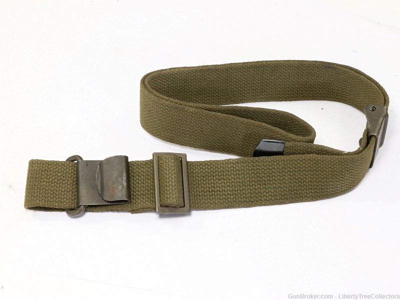 US WW2 DATED M1 Garand Rifle Sling EXCELLENT-img-0