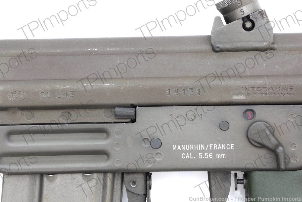 RARE Fully Transferable Sig 543 5.56mm Machinegun-img-11
